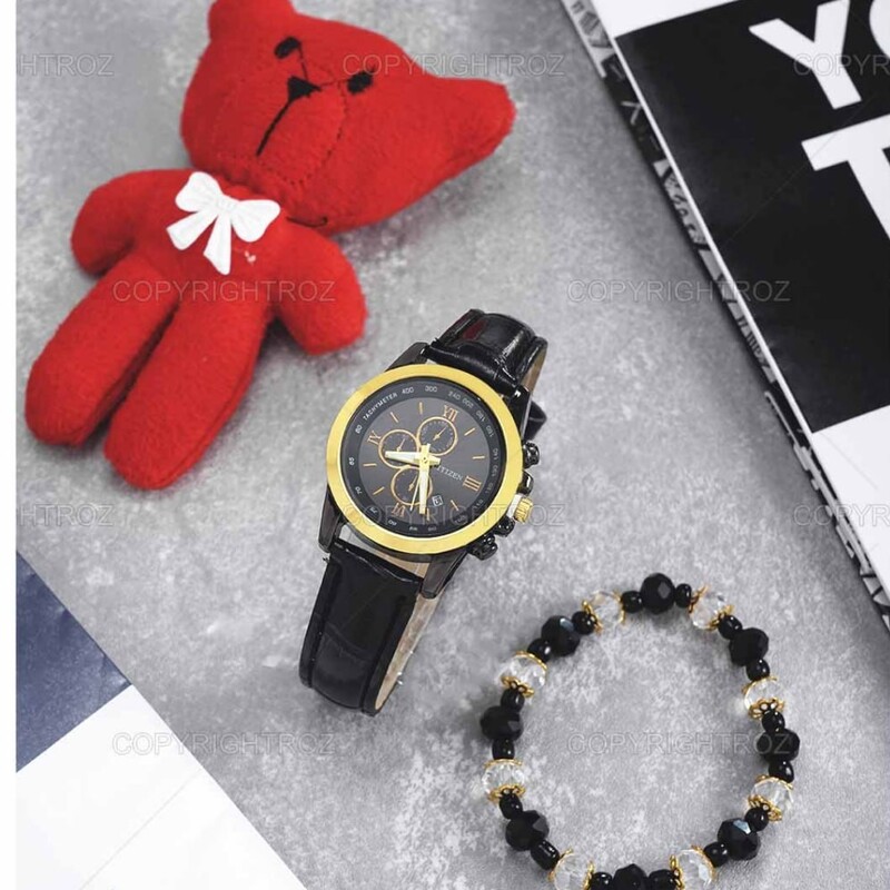 پک هدیه زنانه مدل 1715 ساعت مچی و 
یک عدد دستبند
 یک عدد عروسک خرس
  همراه با جعبه 