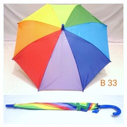 چتر بچگانه رنگی چتر بارانی دانش آموزان رنگارنگ چتر بارونی کودکان چتر دخترانه پسرانه