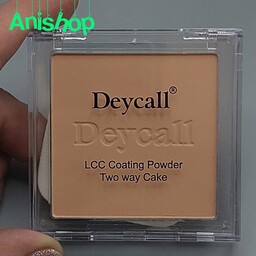 پنکک  دوطرفه Deycall  اصل شماره 23 رنگ برنز حاوی پودر Lcc وسرم کریستال  دارای پیگمنت قوی و پوشش دوطرفه مقاوم در برابر آب