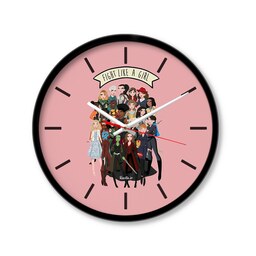 ساعت رومیزی راویتا مدل انتقام جویان  3370 در رنگ های مشکی و سفید