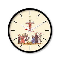 ساعت رومیزی راویتا مدل انتقام جویان  3368 در رنگ های مشکی و سفید