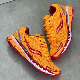 کفش ساکنی saucony سفارش آسیا رنگ نارنجی 