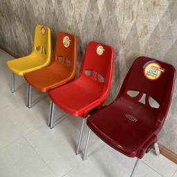 صندلی اداری مدل رزا بسیار مستحکم و عالی در رنگ های قرمز نارنجی زرشکی زرد