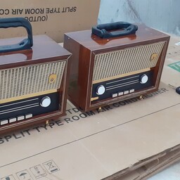 ماکت چوبی رادیو قدیمی