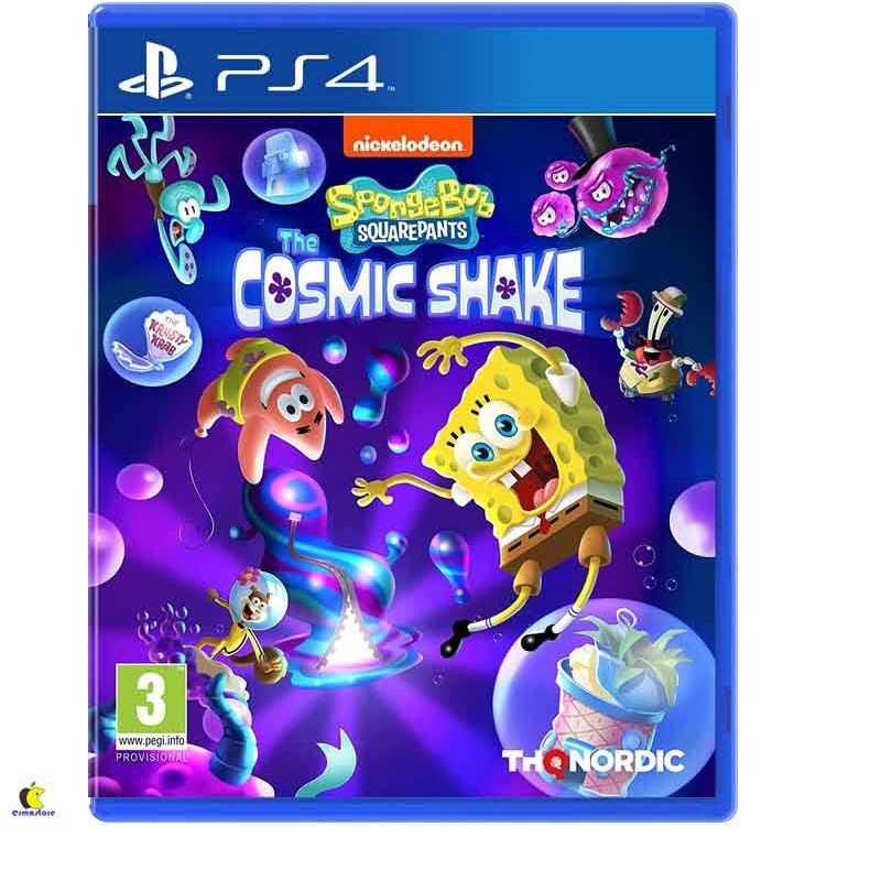 بازی باب اسفنجی نسخه The Cosmic Shake برای پلی استیشن 4
