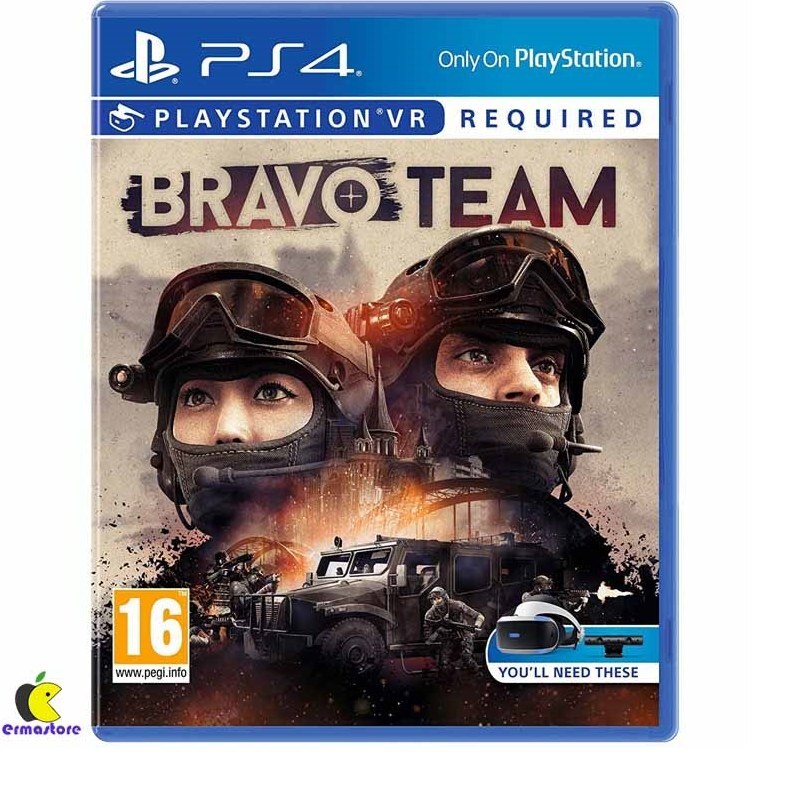 بازی bravo team برای VR پلی استیشن 4