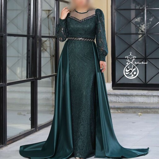 لباس مجلسی بلند و پوشیده مدل  ونوس سایربندی 38 الی 52  رنگبندی ژورنال -پیراهن مجلسی زنانه -ماکسی مجلسی دخترانه 