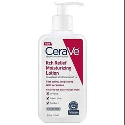 لوسیون کرم مرطوب کننده و ضد خارش سراوی CeraVe مدل Itch Relief حجم 237 میل