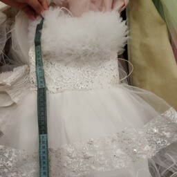 لباس عروس ، لباس مجلسی دخترانه برای خردسال زیر یکسال