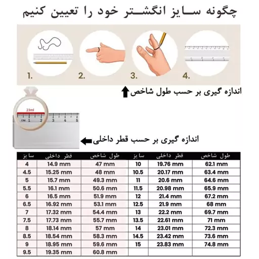 حلقه رینگ ساده طلایی سایز 11