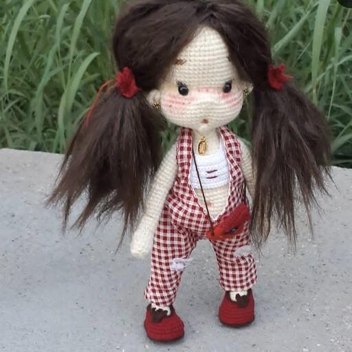عروسک بافتنی دختر  روبی  