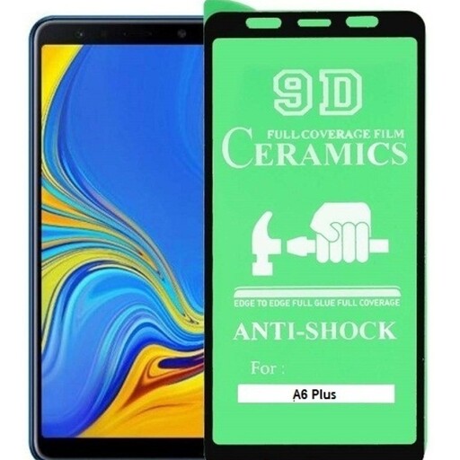 گلس شفاف سرامیکی Galaxy J8  J810 سامسونگ مدل نشکن
