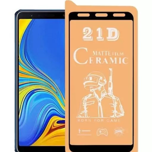 گلس مات سرامیکی Galaxy J8  J810 سامسونگ مدل نشکن
