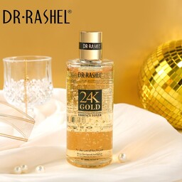 تونر دکتر راشل مدل طلای 24 عیار حجم 300 میلی لیتر

