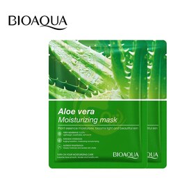 ماسک ورقه ای صورت آلوئه اورا بیوآکوا(Aloe Vera Moisturizing MaskBioaqua)