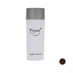 پودر پرپشت کننده موی سر 50 گرم Perfect primer  تاپیک پودر پرفکت پرایمر پرکننده جای خالی مو سر نمکدون موی سر  کچلی پودرمو