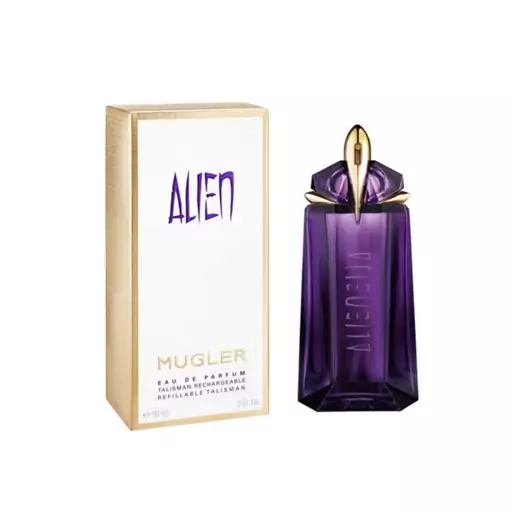 ادکلن آلین Alien ادوپرفیوم الین رایحه ملایم زنانه عطر الین alien مشابه رایحه سکریفایس هدیه کادو دخترانه اودکلن درجه 2 