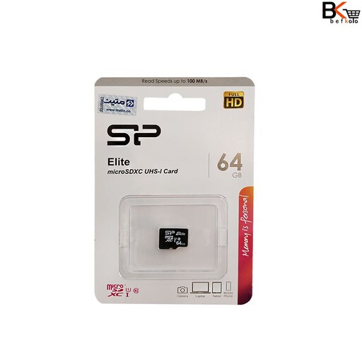 رم میکرو اس دی 64 گیگ سیلیکون پاور مدل Elite micro SDXC