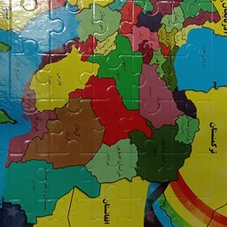 پازل نقشه ایران 