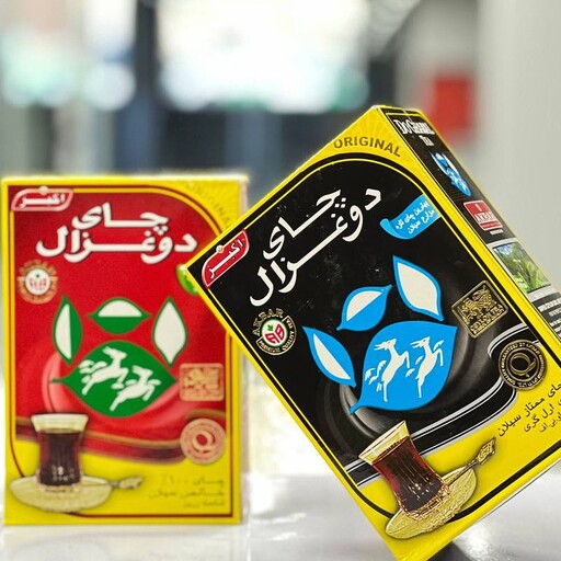 چای دوغزال شیر نشان اصلی قرمز 500گرمی 