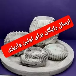 اکسسوری بتنی و سنگ مصنوعی .ست 5 تیکه قهوه ای ابرو بادی 