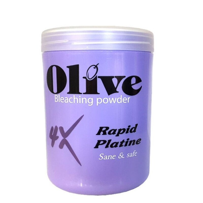 پودر دکلره الیو Olive مدل راپید پلاتین 4X Rapid Platine حجم 500 گرم
