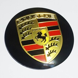 کاپ رینگ فلزی برچسبی پورشه بچه قالپاق PORSCHE(پس کرایه) 