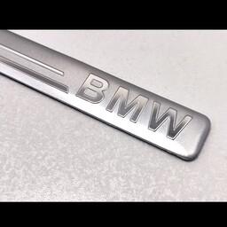 آرم آلمینیومی BMW نقره ای وارداتی برچسب روی گلگیر بی ام و محصول وارداتی