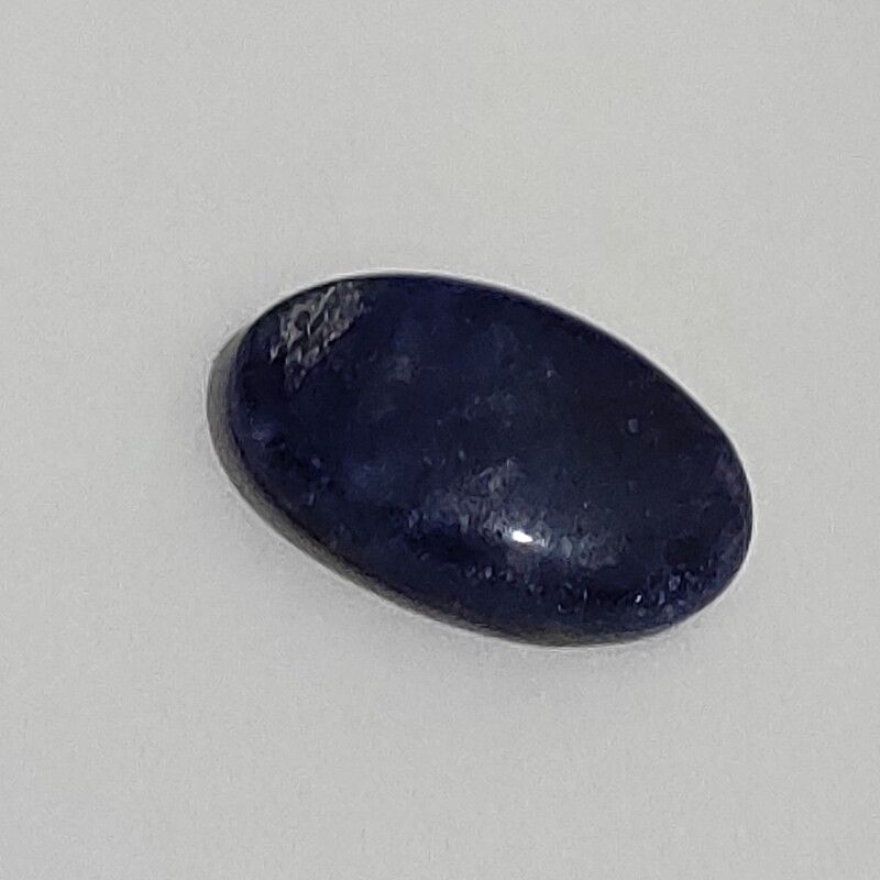 سنگ سودالیت آبی نگین مناسب آویز زنانه یا رکاب طبیعی و معدنی 