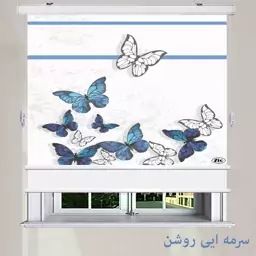 پرده زبرا مدل TD-4 سایز 105x170 سانتی متر