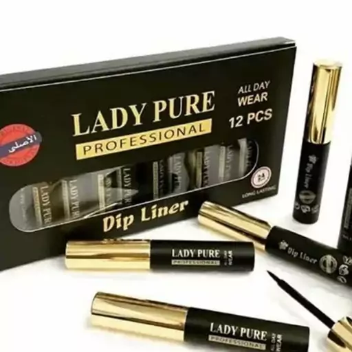  خط چشم ماژیکی لیدی پیور اورجینال پک 2 عددی
Lady pure