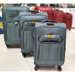 ست چمدان مسافرتی 3 تیکه مناسب جهیزیه . تکی هم فروخته می شود.  ارسال رایگان ب سراسر کشور . چمدون 