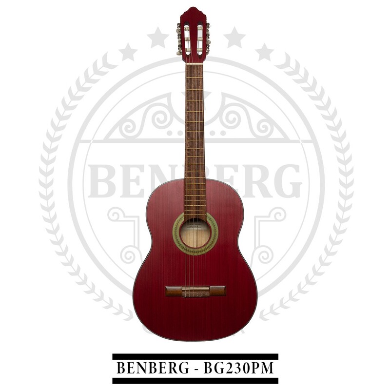 گیتار کلاسیک بنبرگ مدل BG 230PM  - رنگ رزوود مات