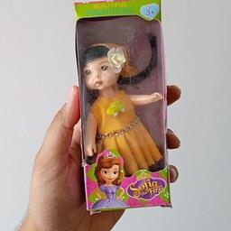 عروسک سوفیا جعبه ای دخترانه مفصلی سایز متوسط