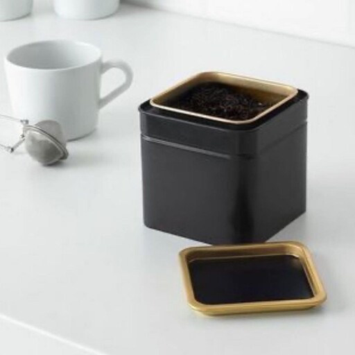 نگهدارنده قهوه و چای فلزی ایکیا 