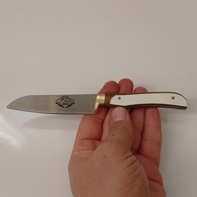 چاقو سایز 2 دم دستی استیل فولاد ضد زنگ زنجان حیدری  با کیفیت عالی و بسیار تیز