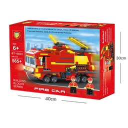 لگو ماشین آتش نشانی سایز بزرگ 565 قطعه bt4031