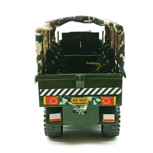 اسباب بازی کامیون ارتشی به همراه سرباز 