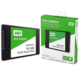 حافظه اس اس دی اینترنال وسترن دیجیتال مدل SSD WD Green ظرفیت 120 گیگابایت