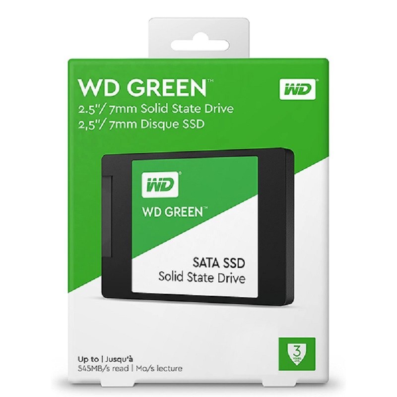 حافظه اس اس دی اینترنال وسترن دیجیتال مدل SSD WD Green ظرفیت 480 گیگابایت