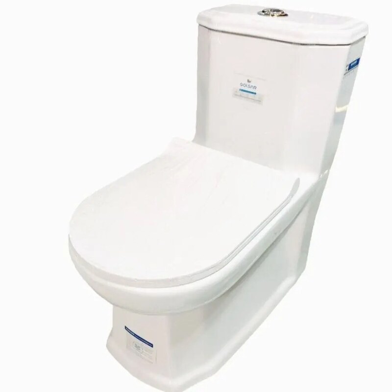 توالت فرنگی گلسار مدل دایموند - توربوجت - خروجی 6 - آکس 21