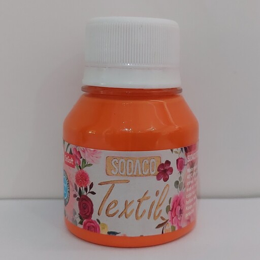 رنگ پارچه اپک سوداکو 55ml نارنجی کد1804