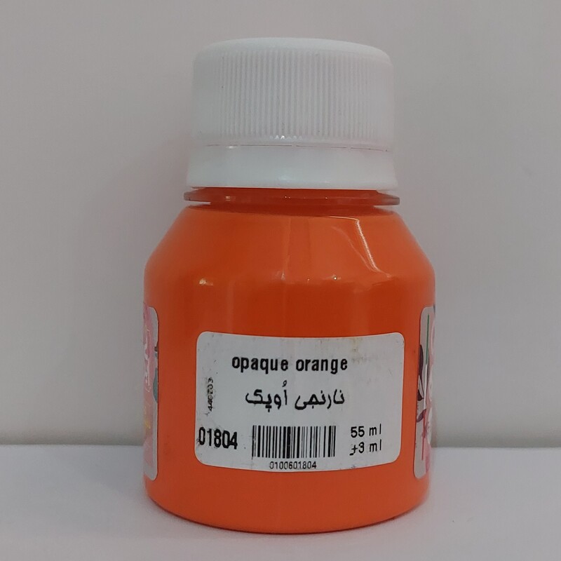 رنگ پارچه اپک سوداکو 55ml نارنجی کد1804