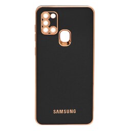 قاب محافظ لنزدار My Case مدل Samsung A21S - مشکی  کد2839