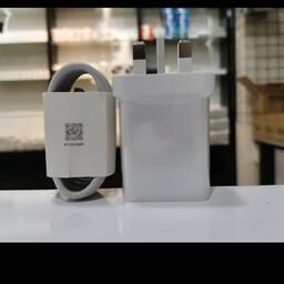  شارژر سرجعبه شیائومی  به همراه کابل شارژ تایپ سی،مناسب تمام مدل های شیائومی و دارای فناوری فست شارژ 