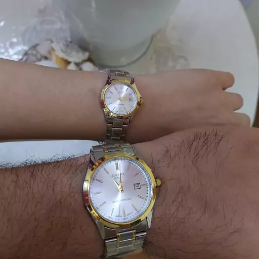 ساعت ست مردانه زنانه کاسیو Casio  ساخت ژاپن عمده و تک