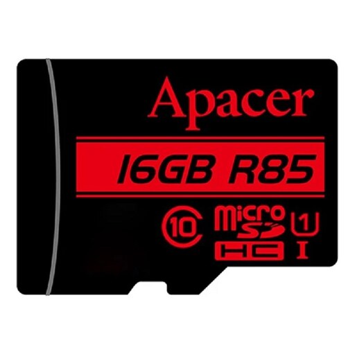 کارت حافظه microSDHC اپیسر مدل AP16G کلاس 10 استاندارد UHS-I U1 سرعت 85MBps ظرفی