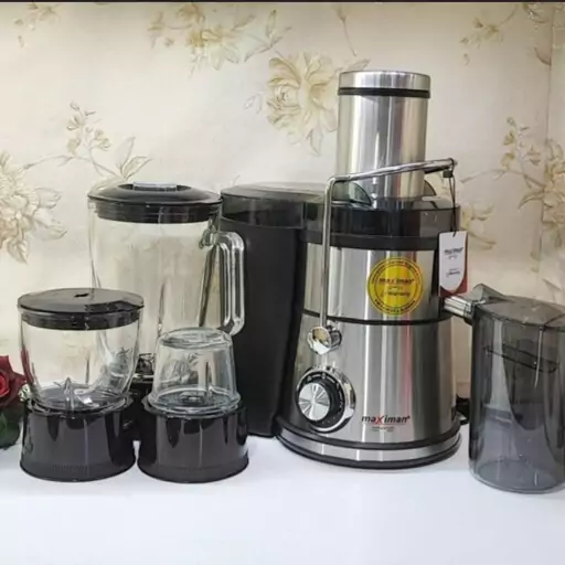 آبمیوه گیری آب میوه گیری 4کاره مکسی من گلو استیل مدل Max2003(کد5) 

