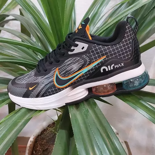 نایک ایر مکس مردانه  nike air maxs رنگ ترکیبی فیروزه ای