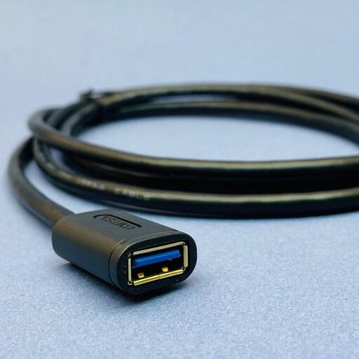 کابل افزایش طول USB 3 یونیتک 1 متری مدل UNITEK Y-C457GBK 1m ( اورجینال ) 
